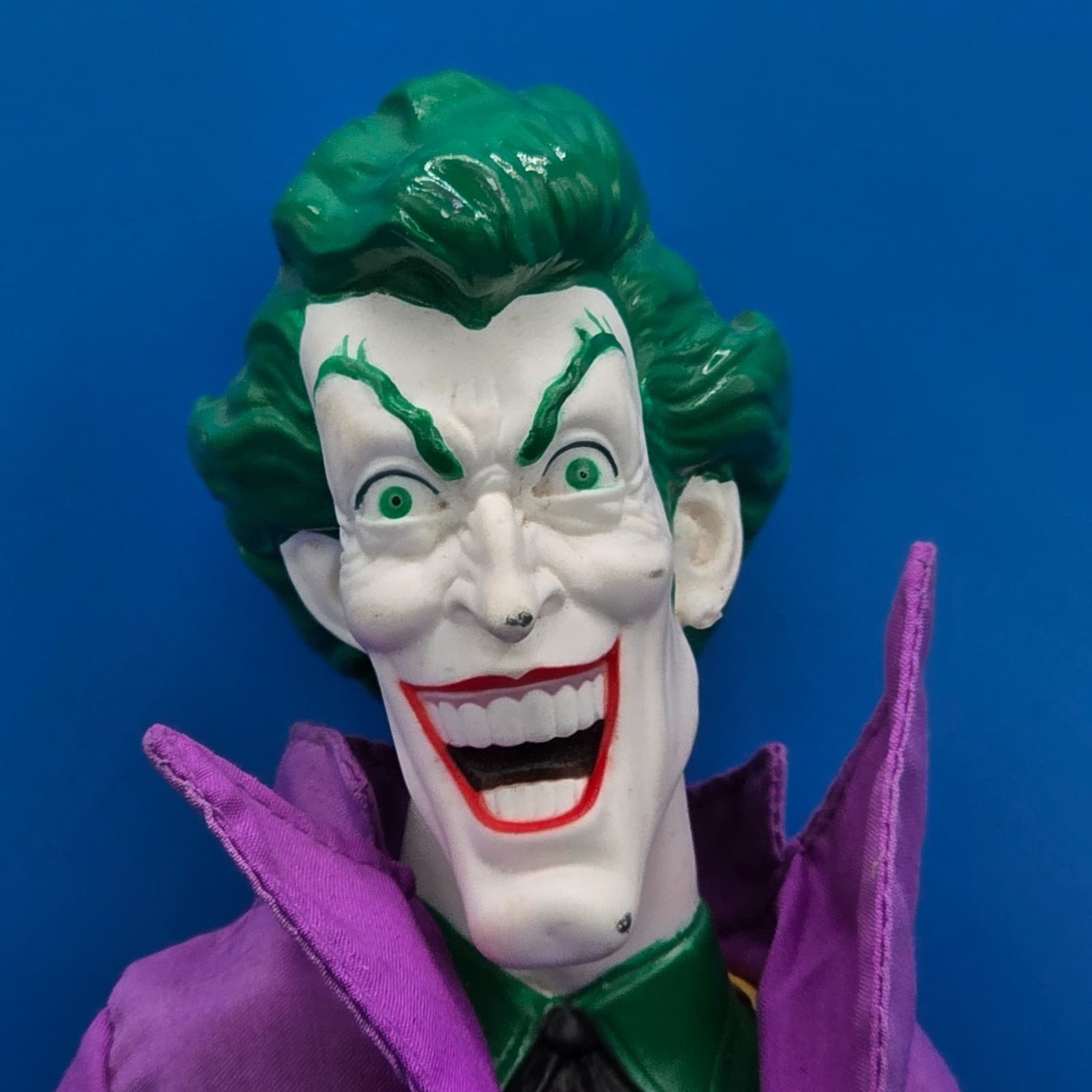 Vintage Batman Joker Doll Figure Vinyl Hamilton Gifts DC Comics 15” 1990 - Thumbnail 4
