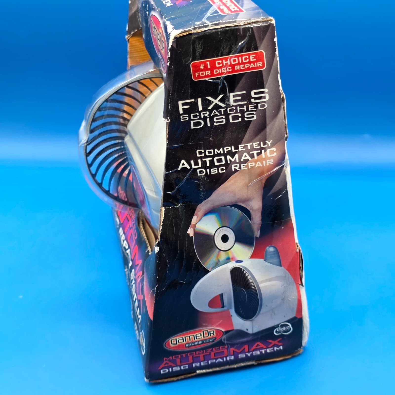 Dr Excelerator Game Motorized Automax Disc Repair System Fixes Scratch Disc - Thumbnail 8