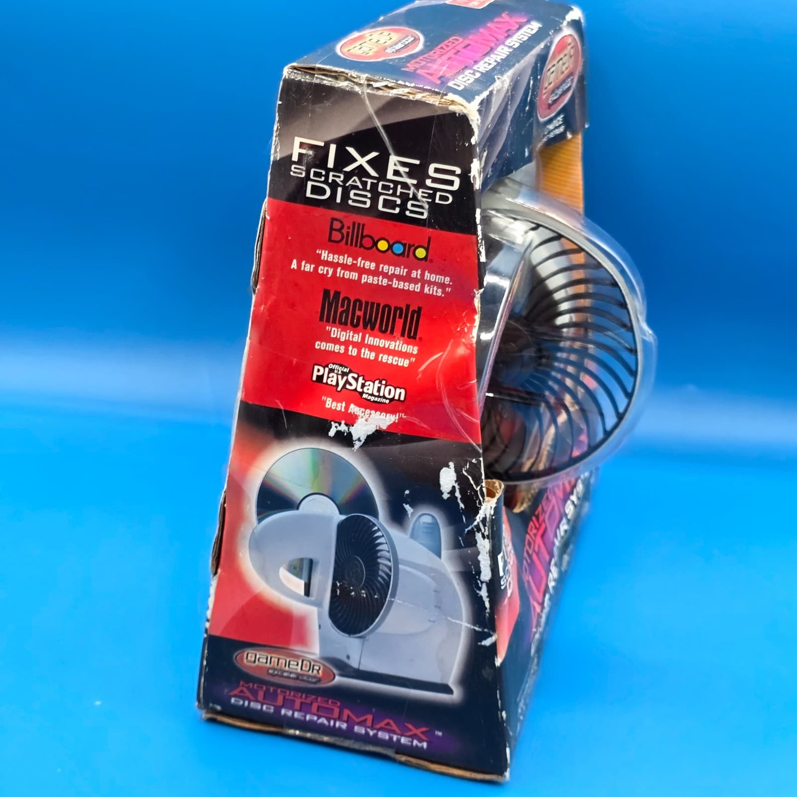 Dr Excelerator Game Motorized Automax Disc Repair System Fixes Scratch Disc - Thumbnail 10