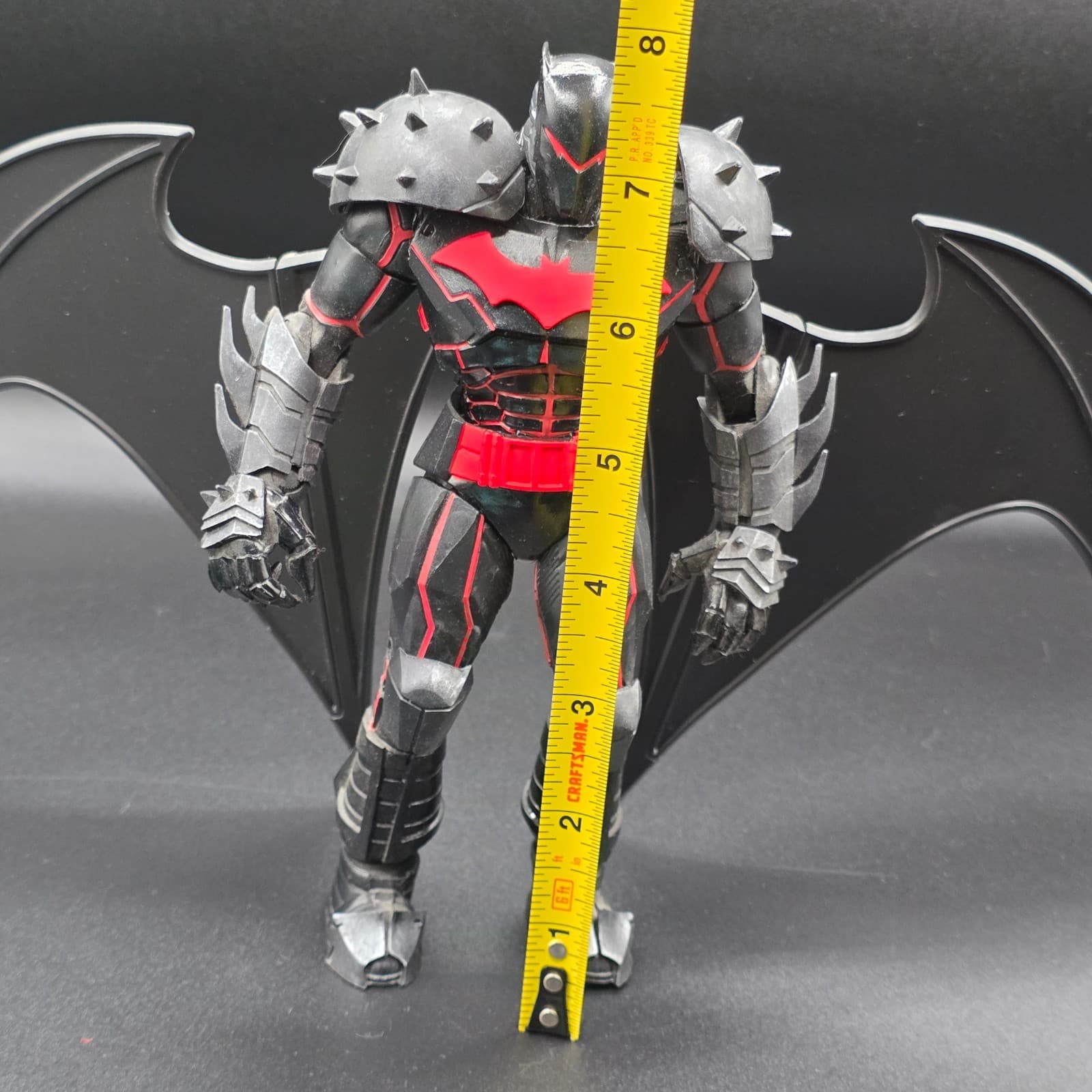 2020 McFarlane DC Multiverse Batman Hellbat Suit Figure Loose - Thumbnail 7