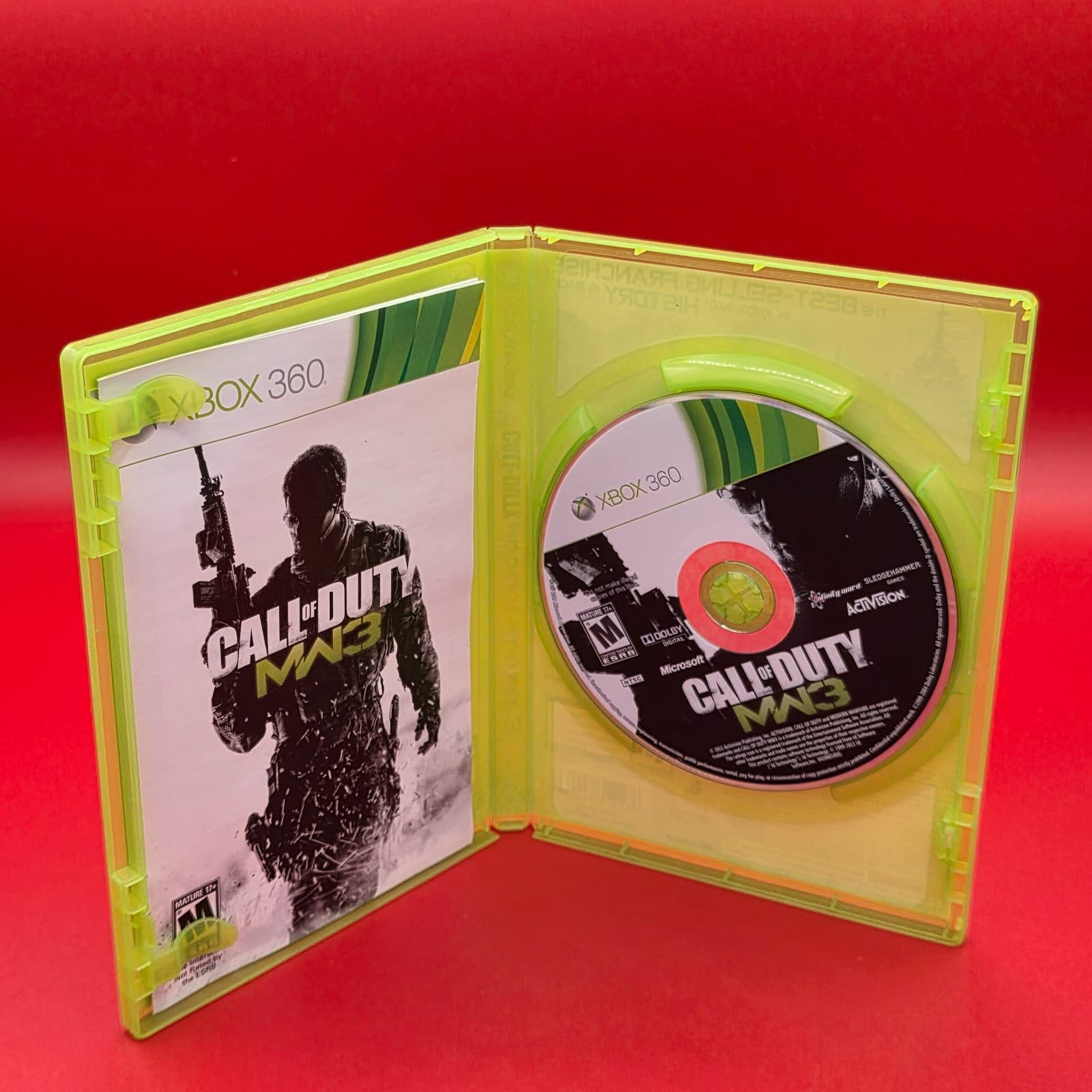Call of Duty MW3 (Xbox 360, 2011) Complete w/ Manual - Tested Works CIB - Thumbnail 2