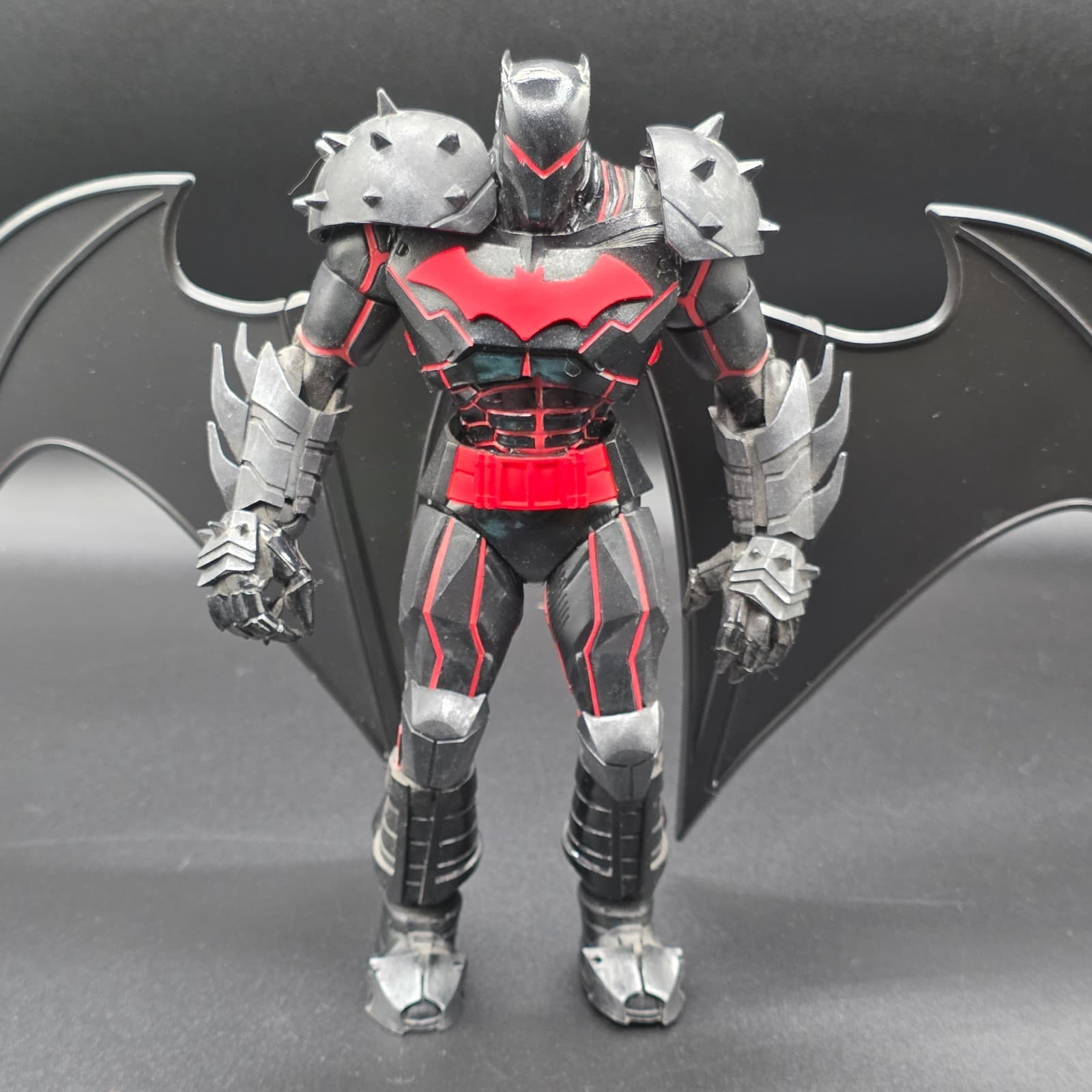 2020 McFarlane DC Multiverse Batman Hellbat Suit Figure Loose - Thumbnail 9