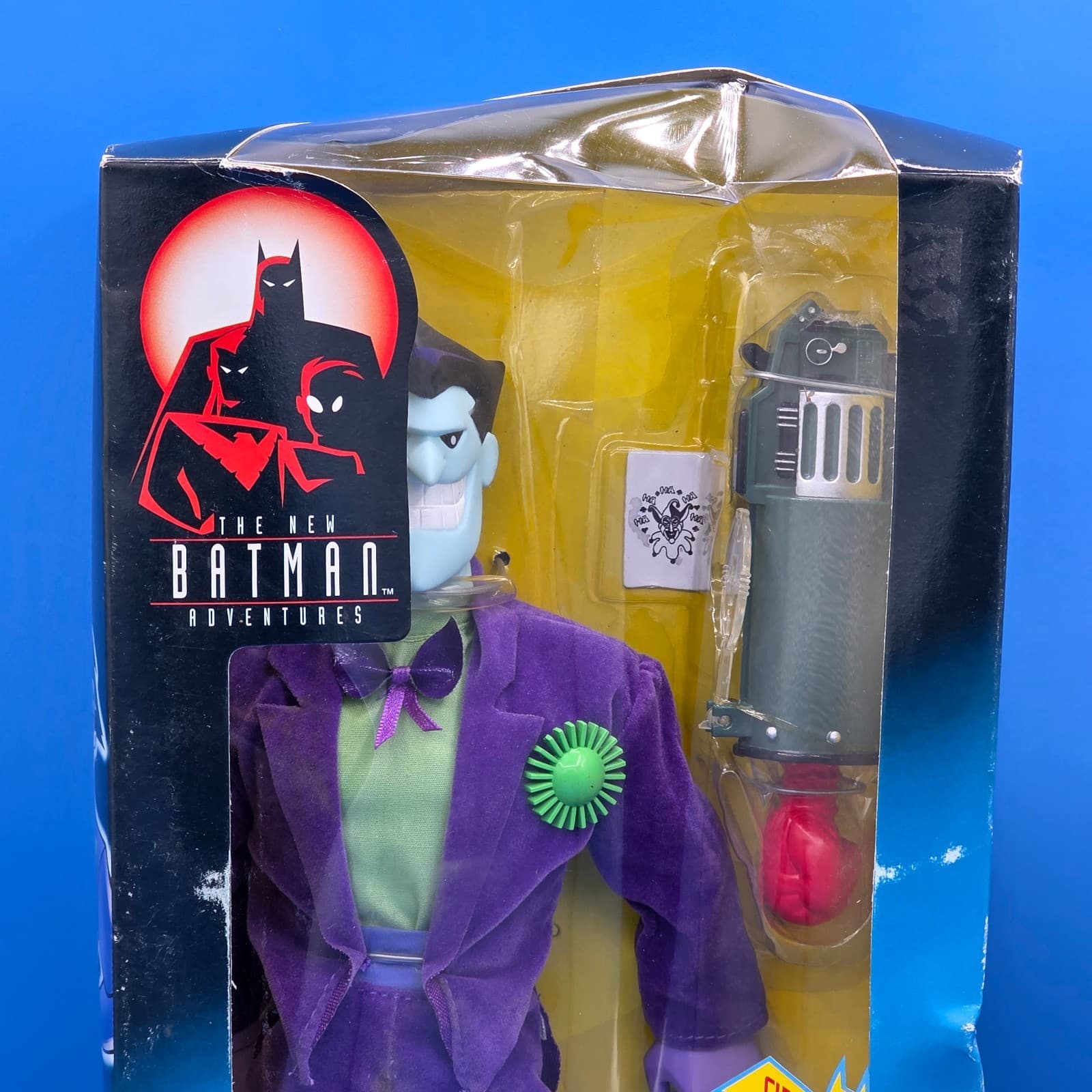 The Joker The New Batman Adventures 12" Action Figure New Kenner 1997 - Thumbnail 4