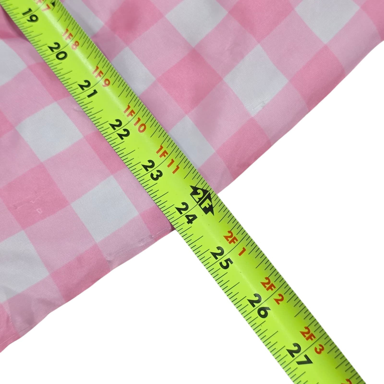 2008 Sanrio Hello Kitty Pink Plaid Sleeping Bag 24”x 53” Pre-owned - Thumbnail 4
