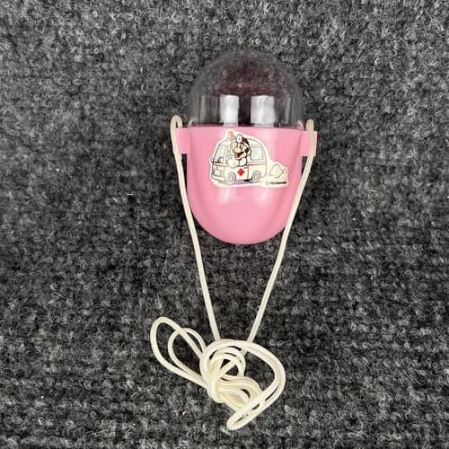 Vintage Nintendo Dr Mario Pink 3” Capsule Necklace Super Rare - Thumbnail 4