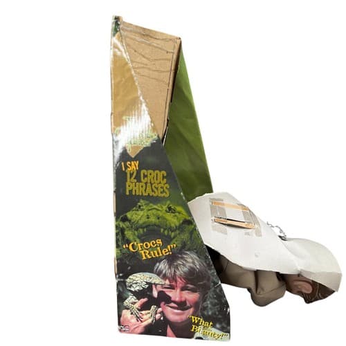 DAMAGED BOX VTG 2000 The Crocodile Hunter Steve Irwin 16" Talking Doll - Thumbnail 9