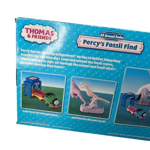 2010 Fisher Price Thomas & Friends All Around Sodor Percy's Fossil Find Toysrus - Thumbnail 11