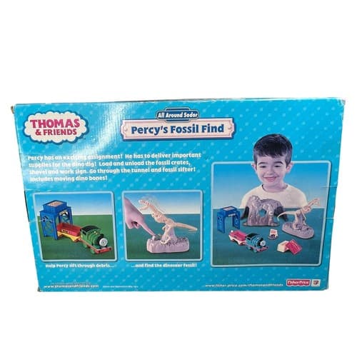 2010 Fisher Price Thomas & Friends All Around Sodor Percy's Fossil Find Toysrus - Thumbnail 10