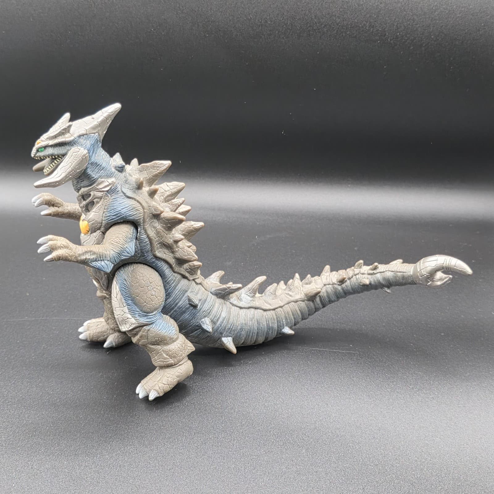 Bandai Ultraman NEO GEOMOS ULTRA MONSTER 6" Figure Series 1998 Kaiju Vinyl Blue - Thumbnail 2