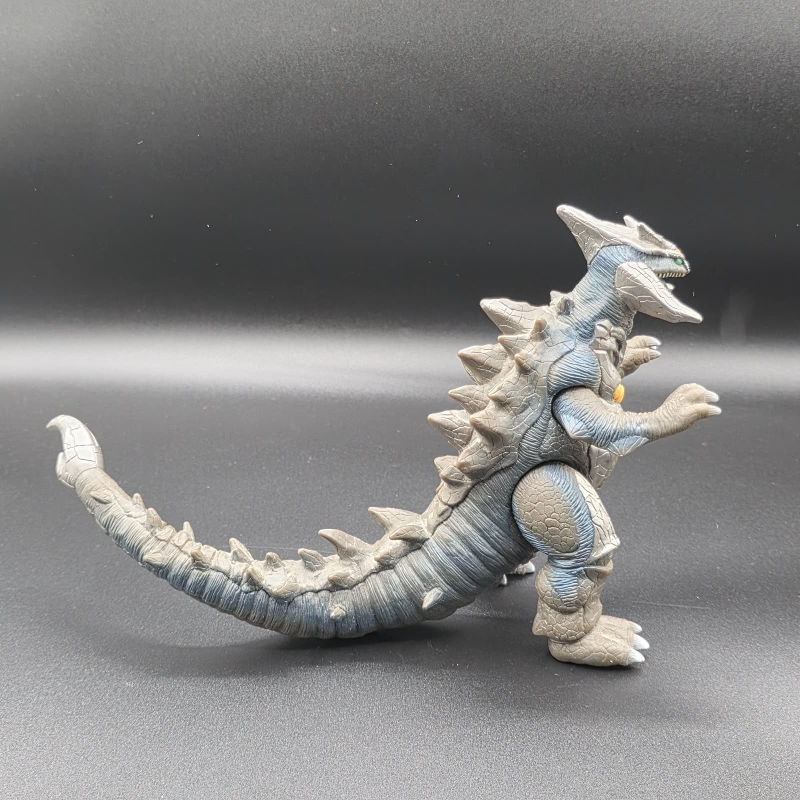 Bandai Ultraman NEO GEOMOS ULTRA MONSTER 6" Figure Series 1998 Kaiju Vinyl Blue - Thumbnail 10