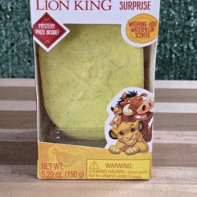 Lion King Bath Bomb Surprise Featuring Timon w/ Mystery Prize Watermelon Scented - Thumbnail 3