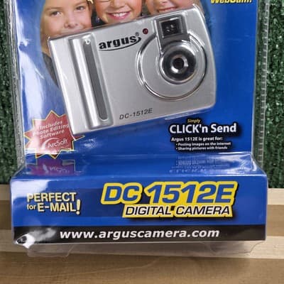 Argus DC1512E VGA Digital Camera Silver - Thumbnail 3
