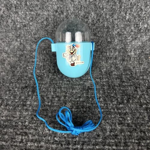Vintage Nintendo Dr Mario Blue 3” Capsule Necklace Super Rare - Thumbnail 2