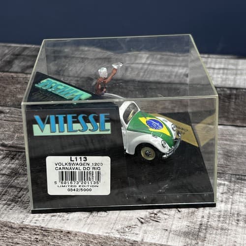 VITESSE Volkswagen 1200 CARNAVAL DO RIO - Brazil L113 Die Cast 1:43 - Thumbnail 6