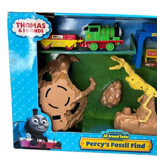 2010 Fisher Price Thomas & Friends All Around Sodor Percy's Fossil Find Toysrus - Thumbnail 6