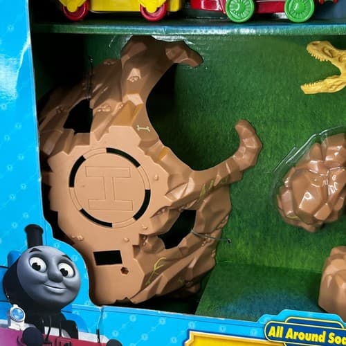 2010 Fisher Price Thomas & Friends All Around Sodor Percy's Fossil Find Toysrus - Thumbnail 4