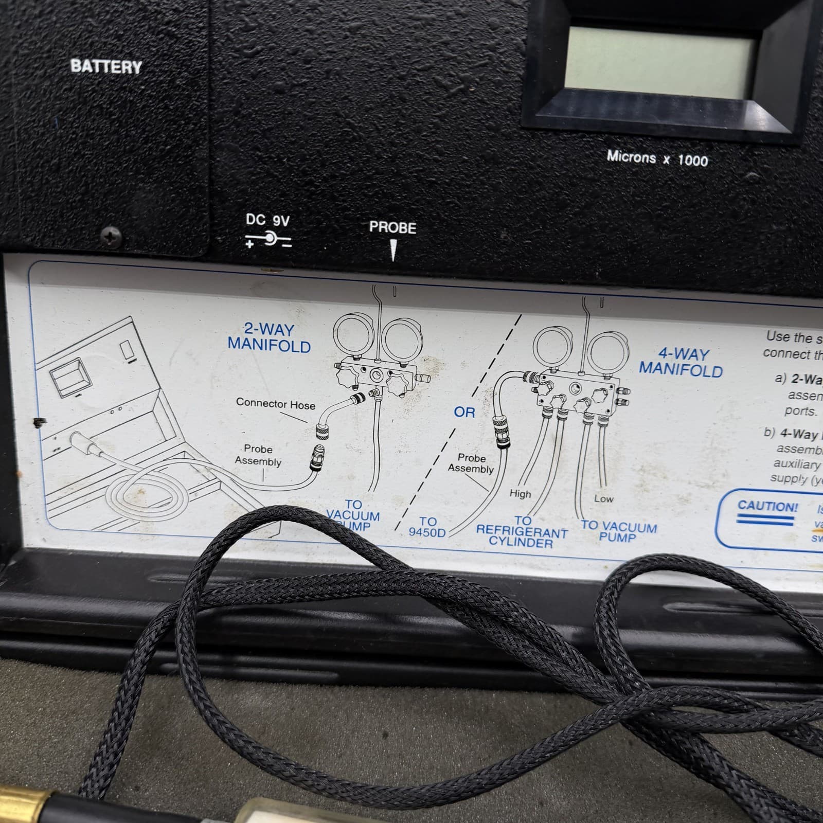 TIF 9450D Digital Micron Gauge - Thumbnail 9