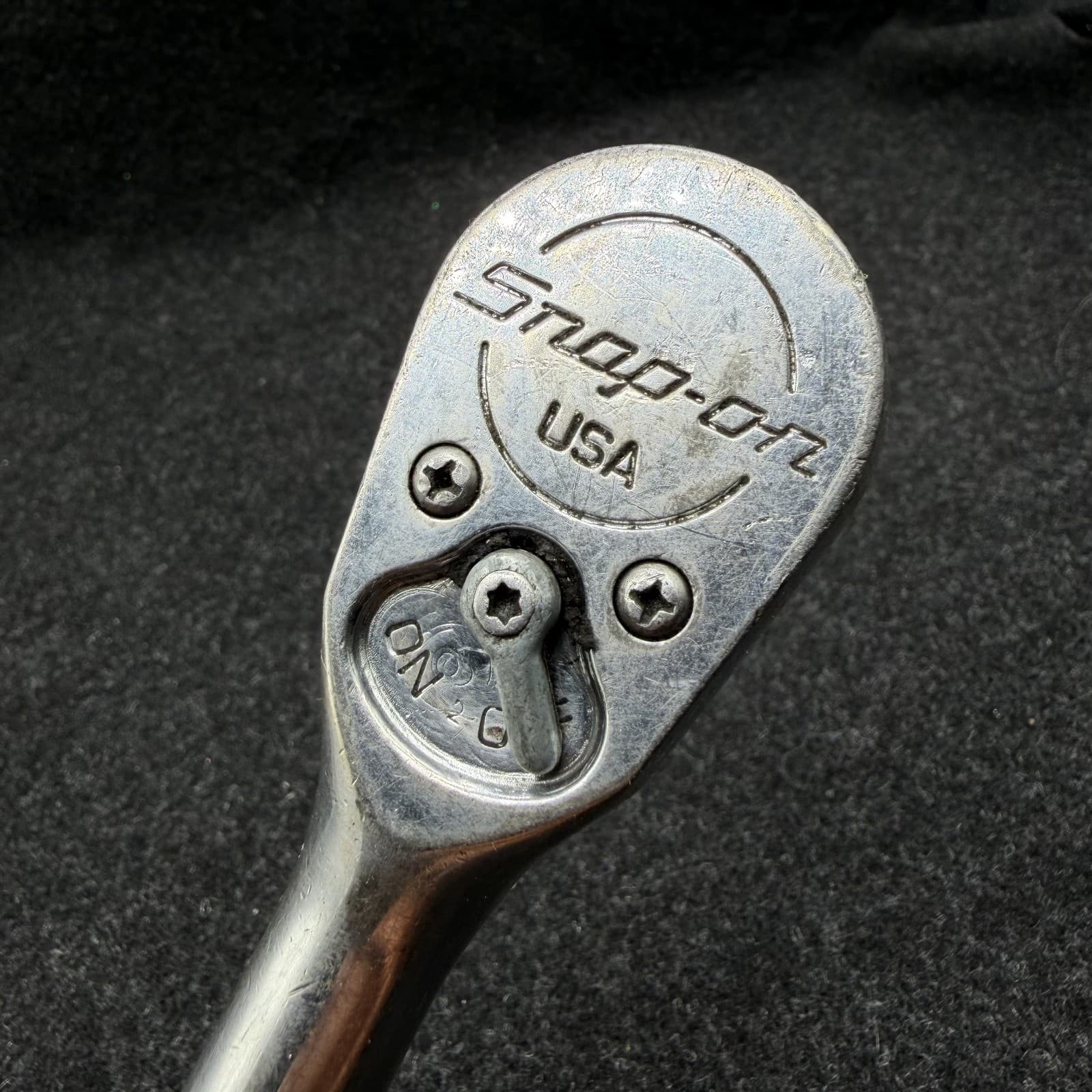 SNAP ON S832 1/2" Drive Standard Handle Ratchet USA - Thumbnail 2