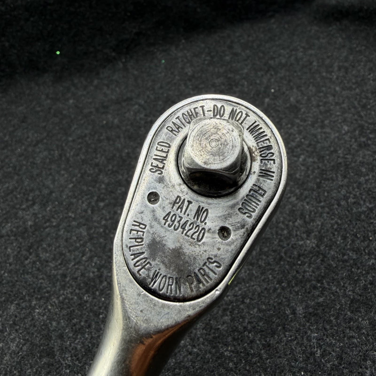 SNAP ON S832 1/2" Drive Standard Handle Ratchet USA - Thumbnail 3