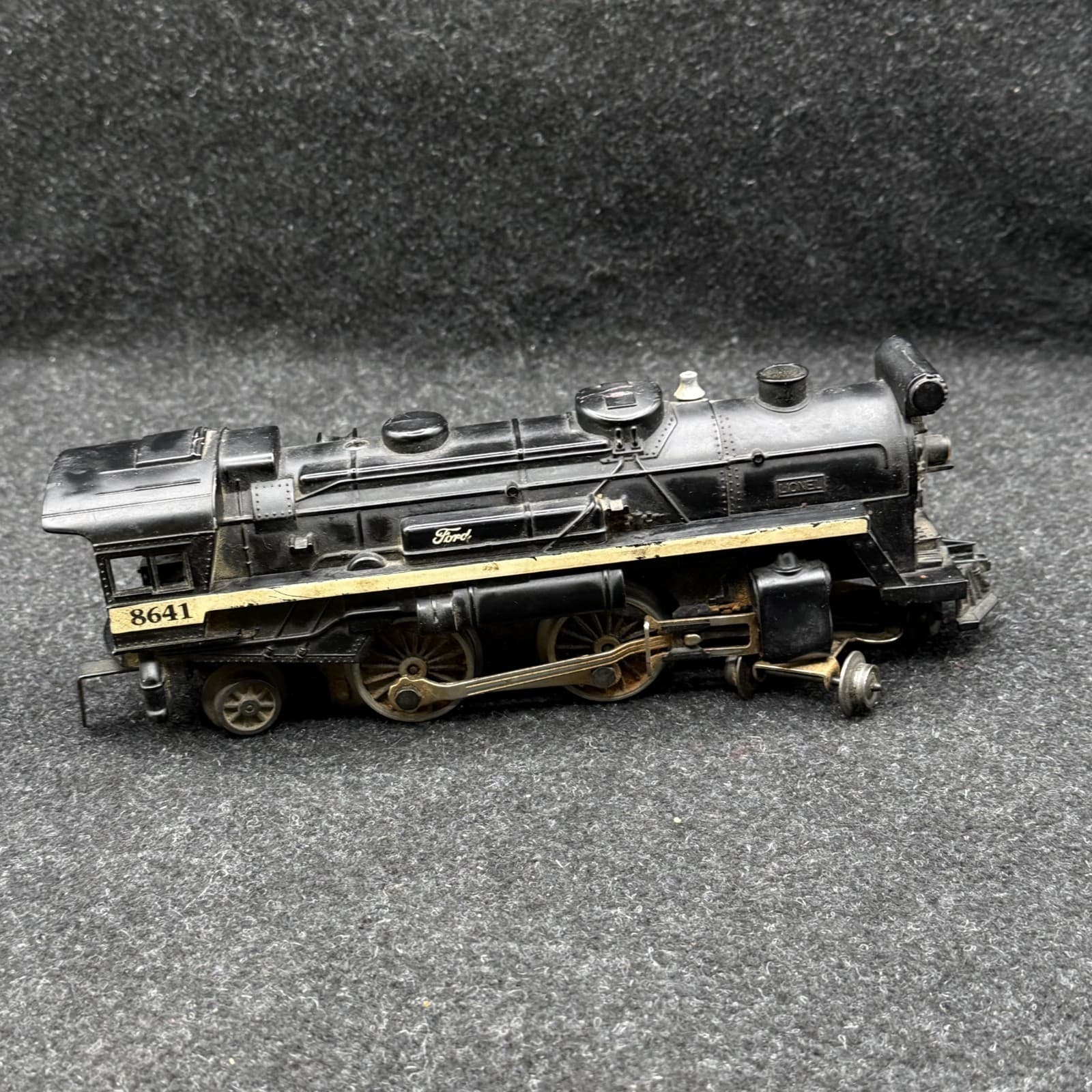 Vintage Lionel Locomotive No. 8641 Toy Railroad Train Steam Engine FORD - Thumbnail 6