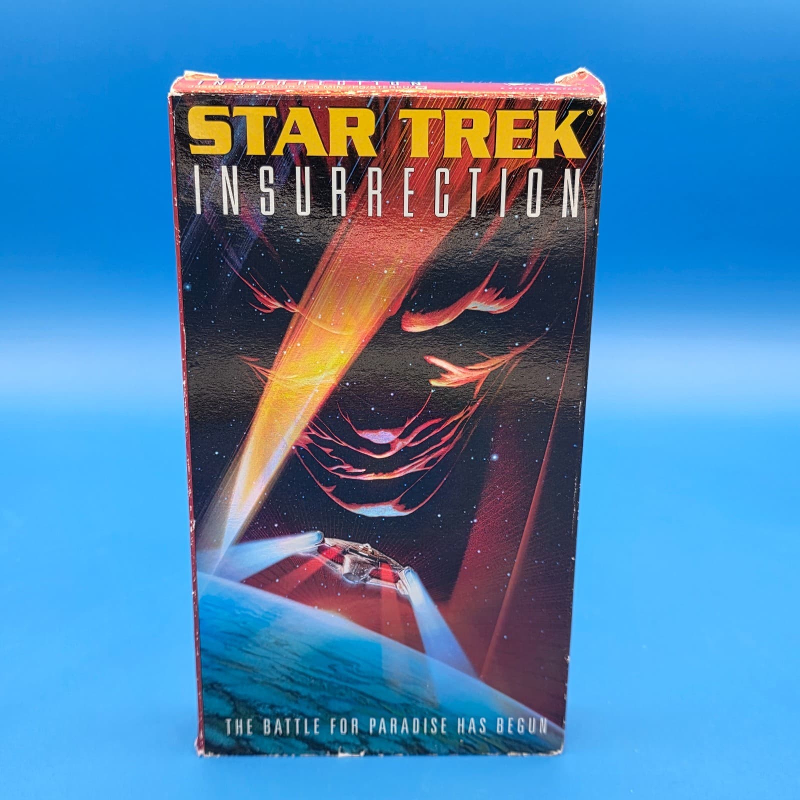Star Trek Insurrection VHS Tape 1999 Sci-Fi Patrick Stewart Michael Dorn Movie - Thumbnail 7