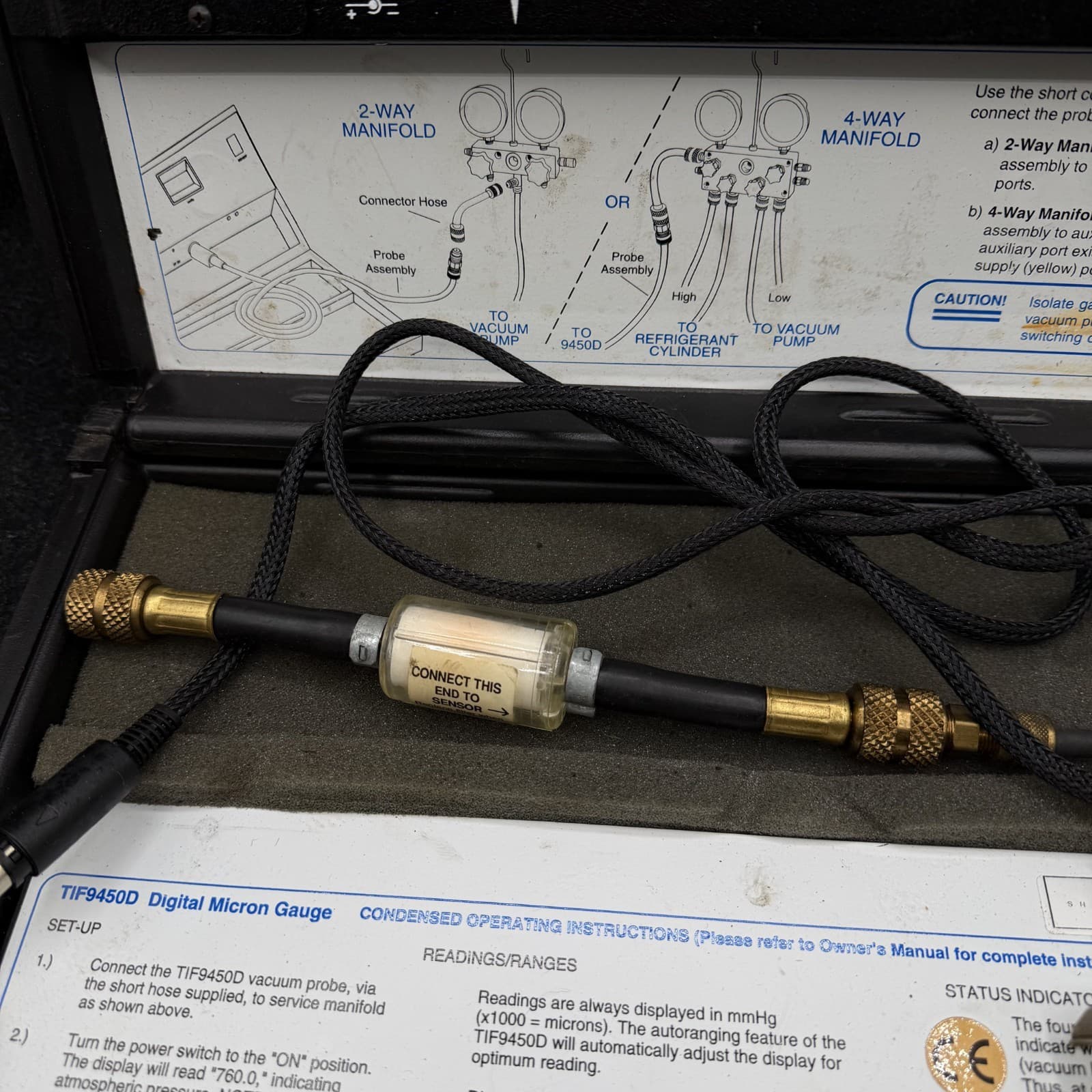 TIF 9450D Digital Micron Gauge - Thumbnail 5