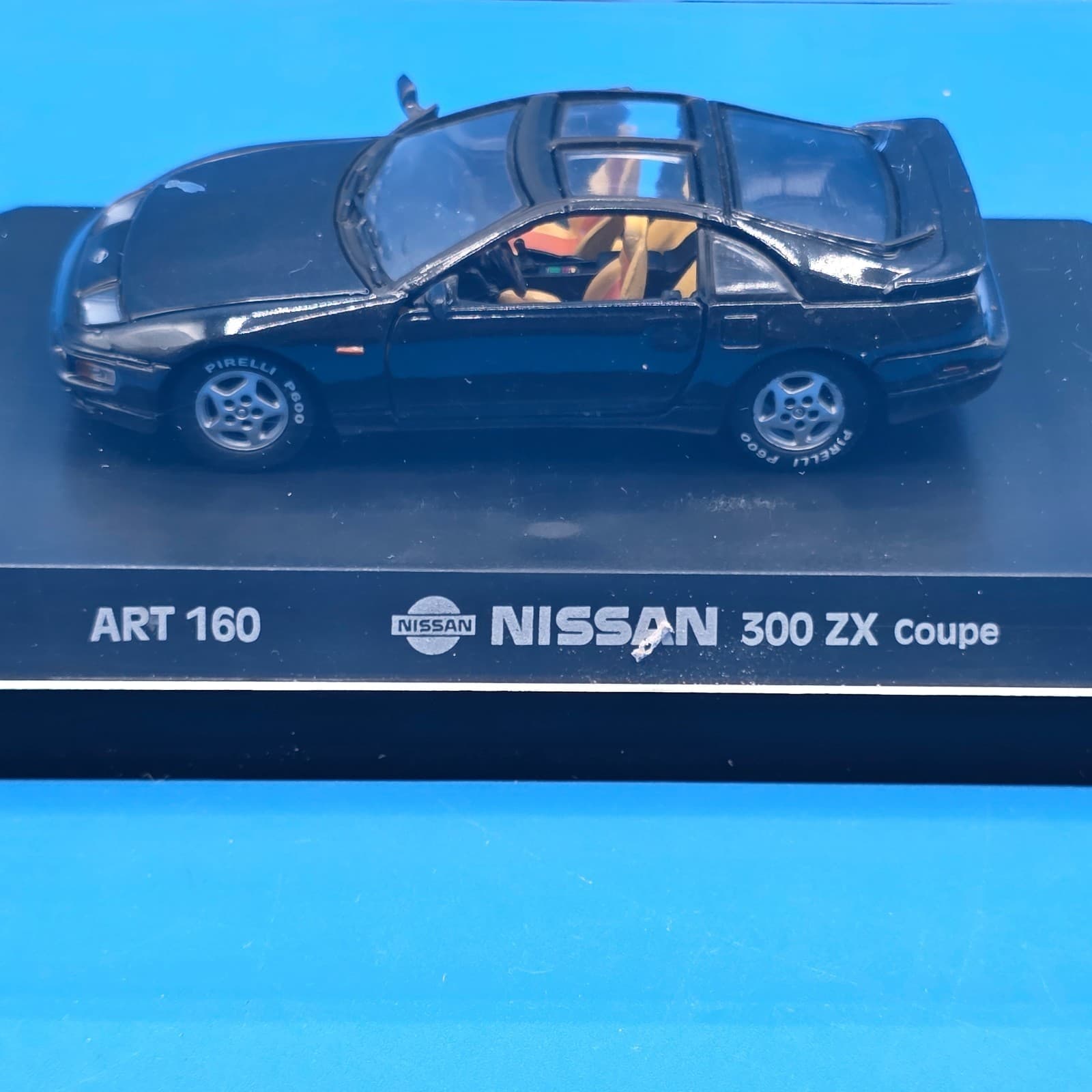 Revell Detail Cars Titanium Nissan 300ZX Coupe Black 1:43 Scale Art 160 NO BOX - Thumbnail 2