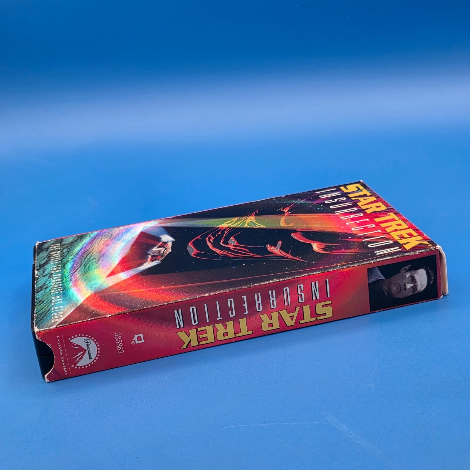 Star Trek Insurrection VHS Tape 1999 Sci-Fi Patrick Stewart Michael Dorn Movie - Thumbnail 8