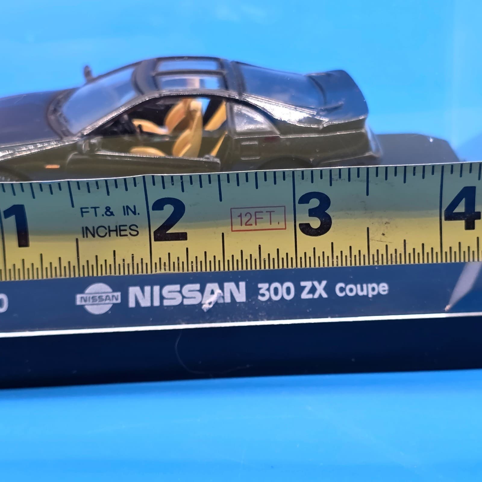 Revell Detail Cars Titanium Nissan 300ZX Coupe Black 1:43 Scale Art 160 NO BOX - Thumbnail 4