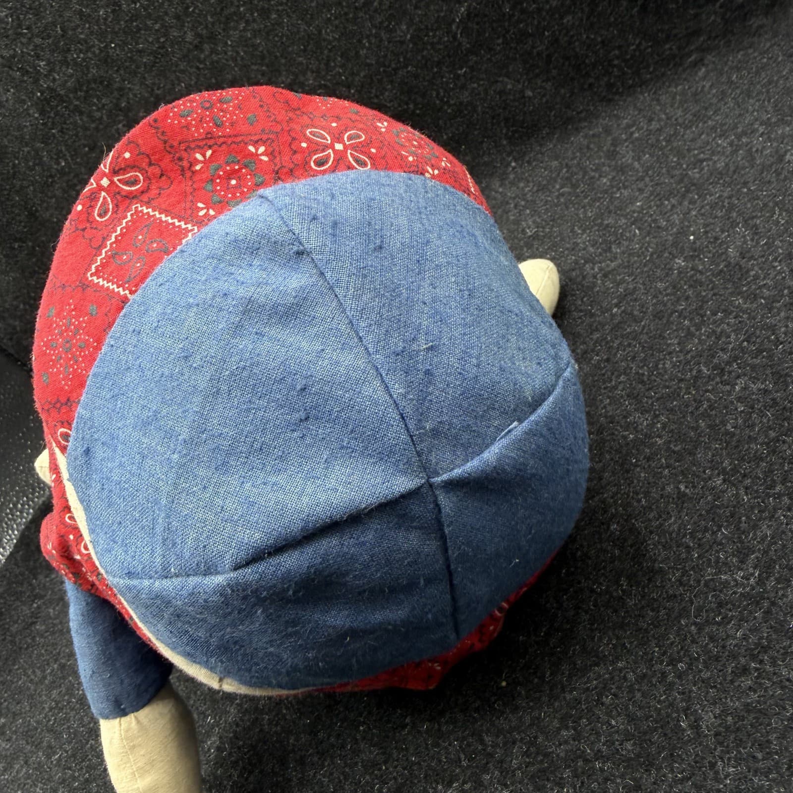 Vintage Humpty Dumpty~Stitched Face And Collar~Kinda Weighted For Sitting - Thumbnail 5