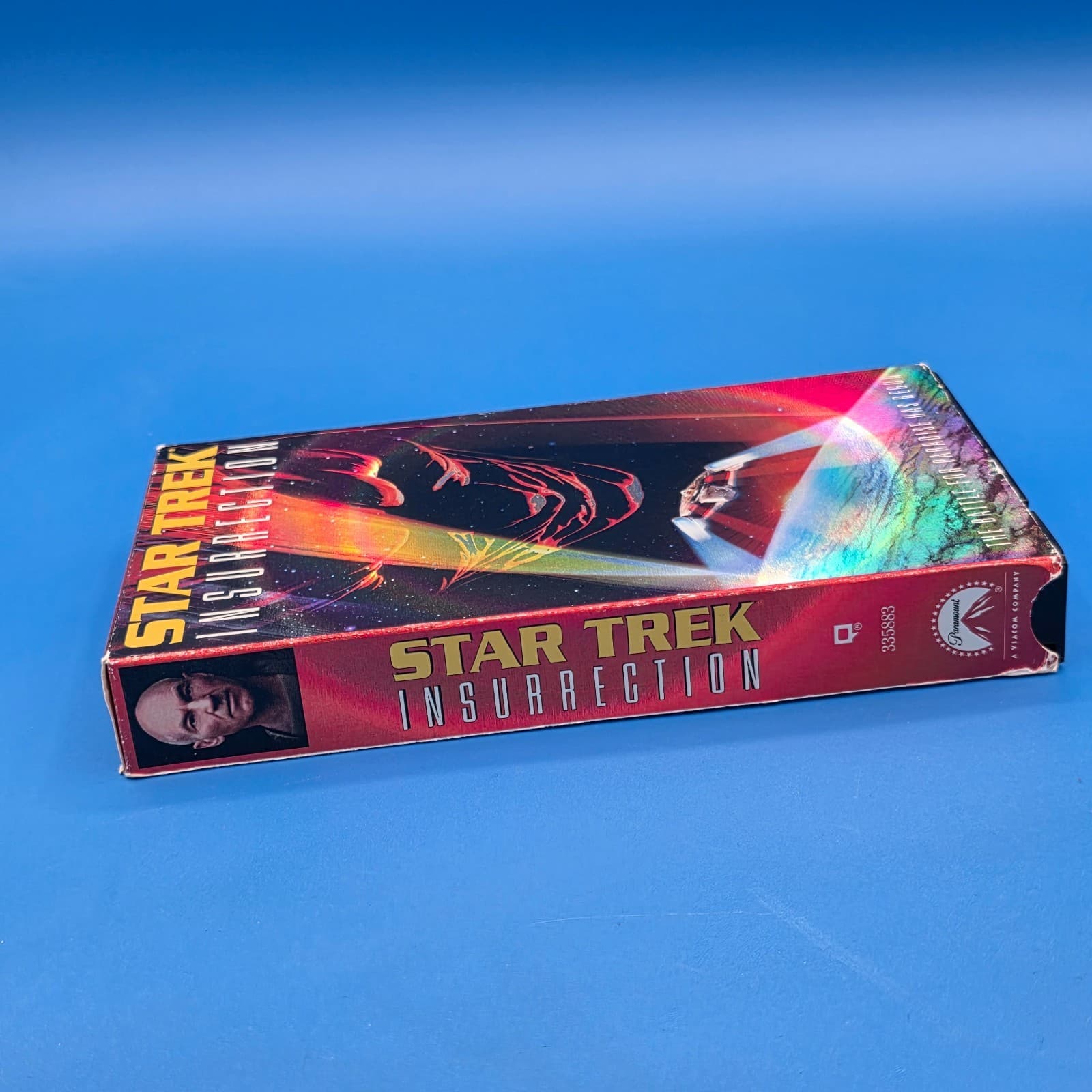 Star Trek Insurrection VHS Tape 1999 Sci-Fi Patrick Stewart Michael Dorn Movie - Thumbnail 4