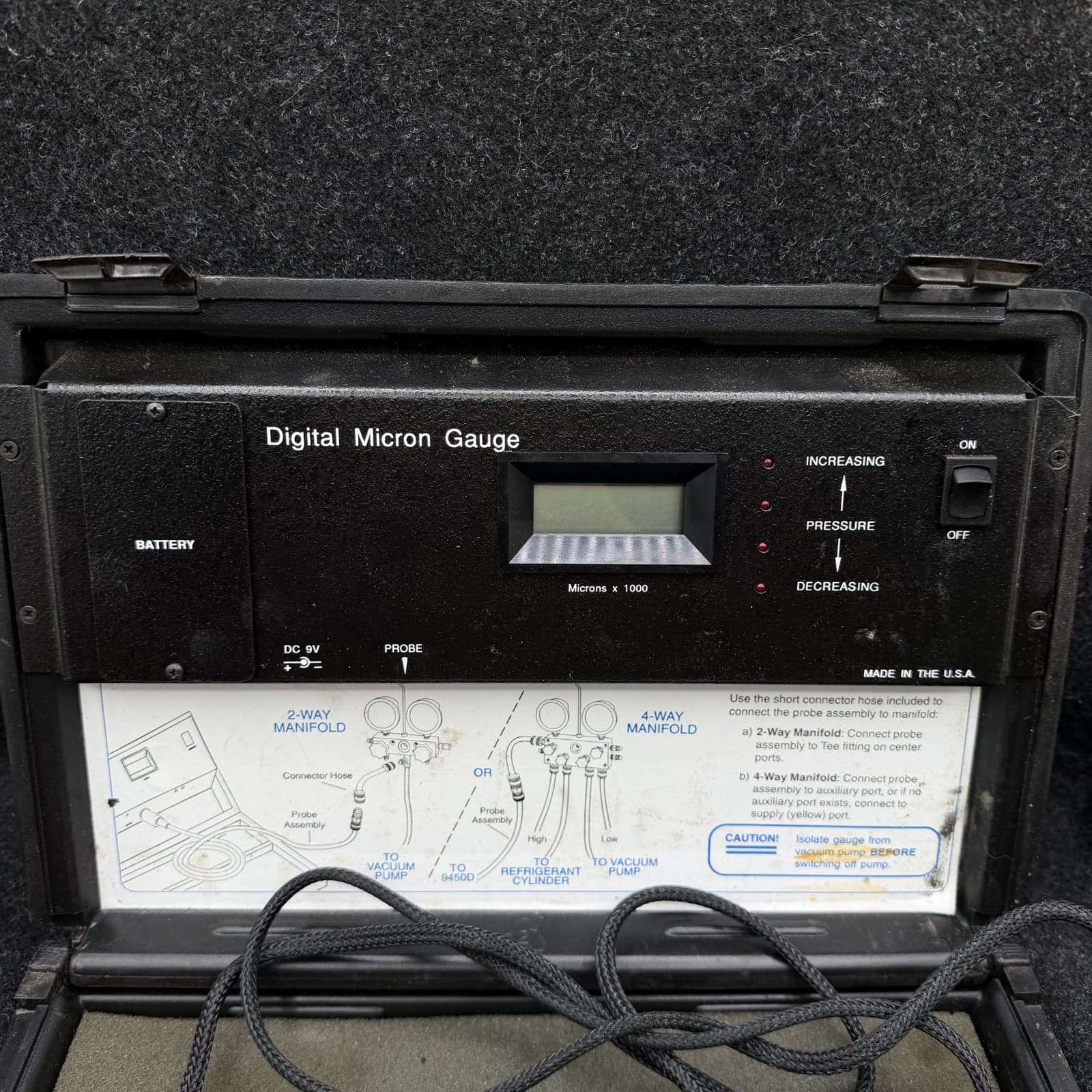 TIF 9450D Digital Micron Gauge - Thumbnail 10