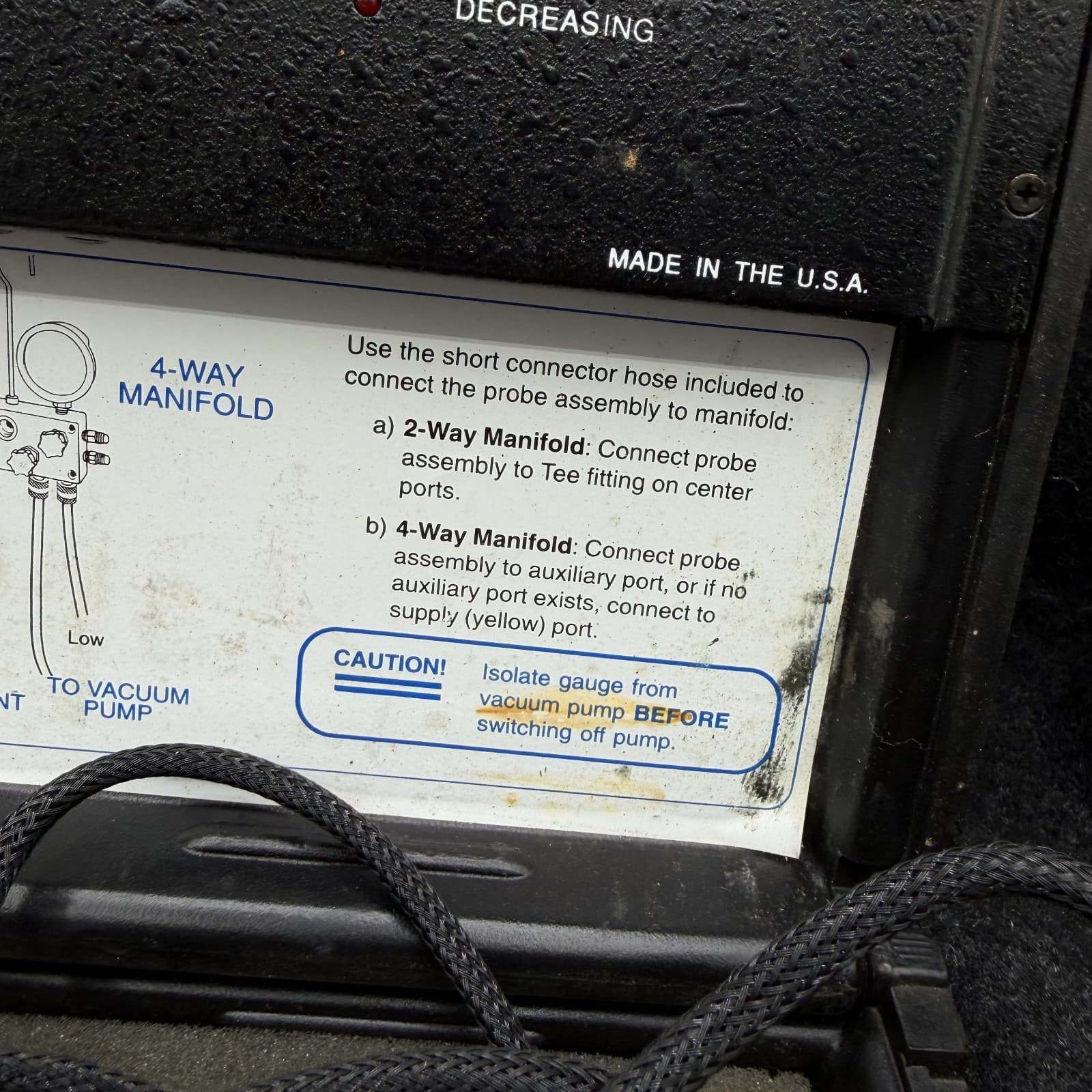 TIF 9450D Digital Micron Gauge - Thumbnail 8