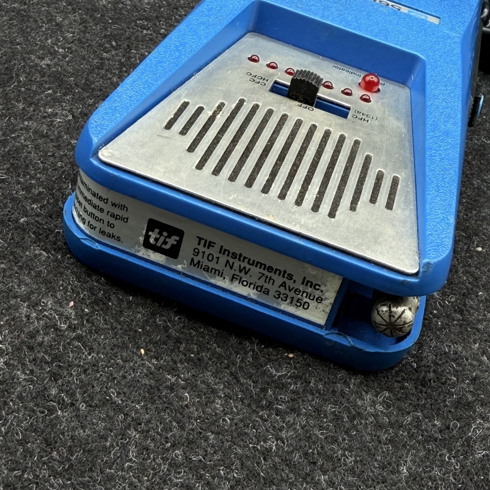 TIF Professional Automatic Halogen Leak Detector w/ Case (TIF5650) Made in USA - Thumbnail 10