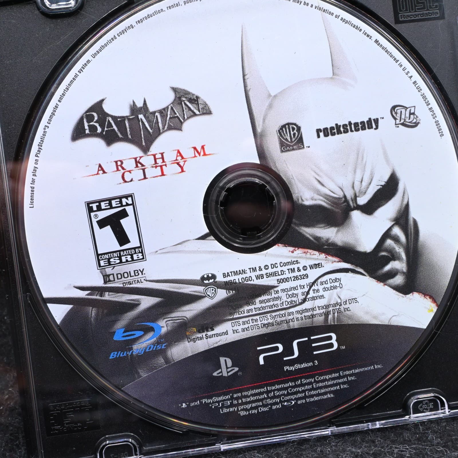 Batman: Arkham City | Sony PlayStation 3 (PS3) | Disc only | TESTED Works - Thumbnail 2