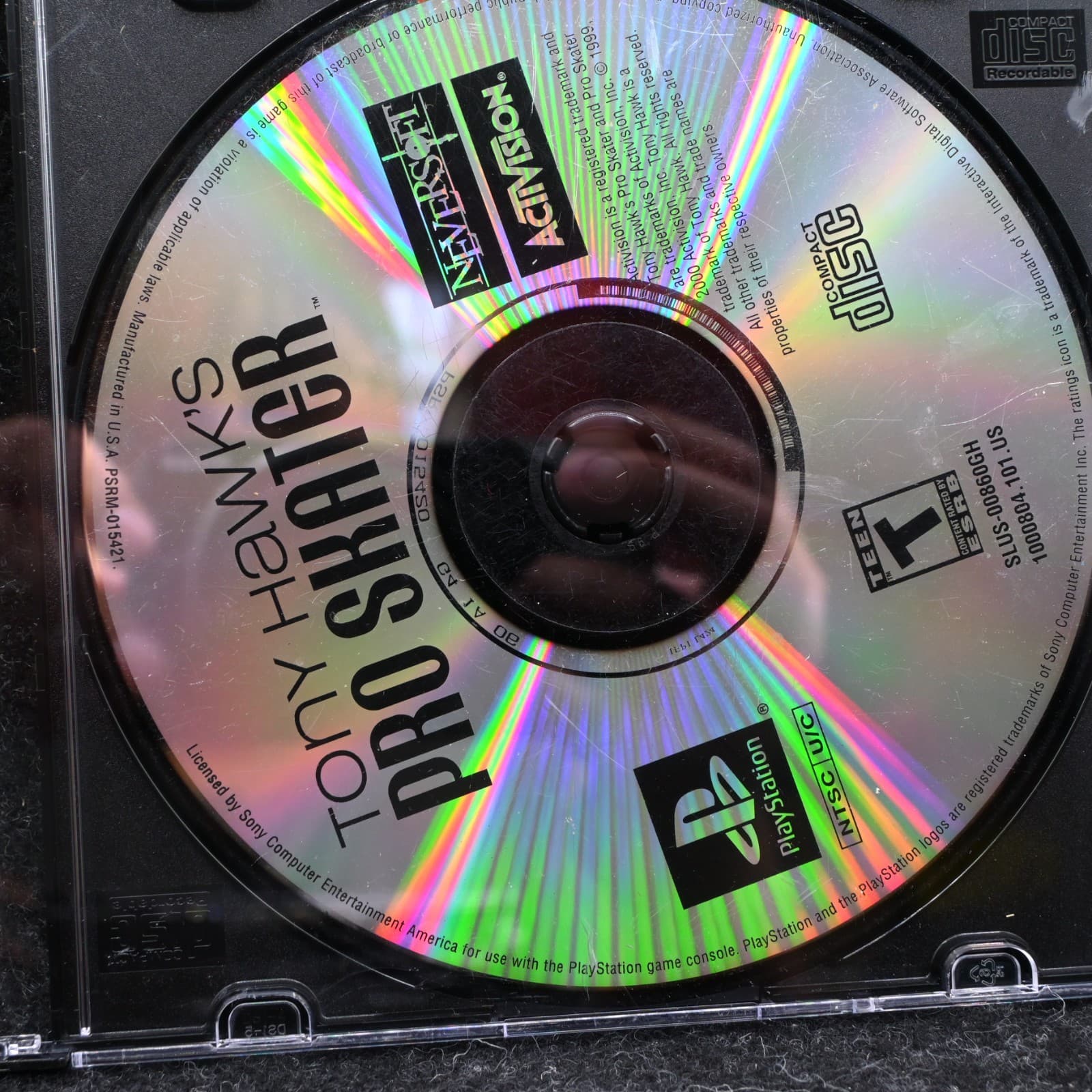 Tony Hawk's Pro Skater Play Station 1 PS1 Disc Only - Thumbnail 2