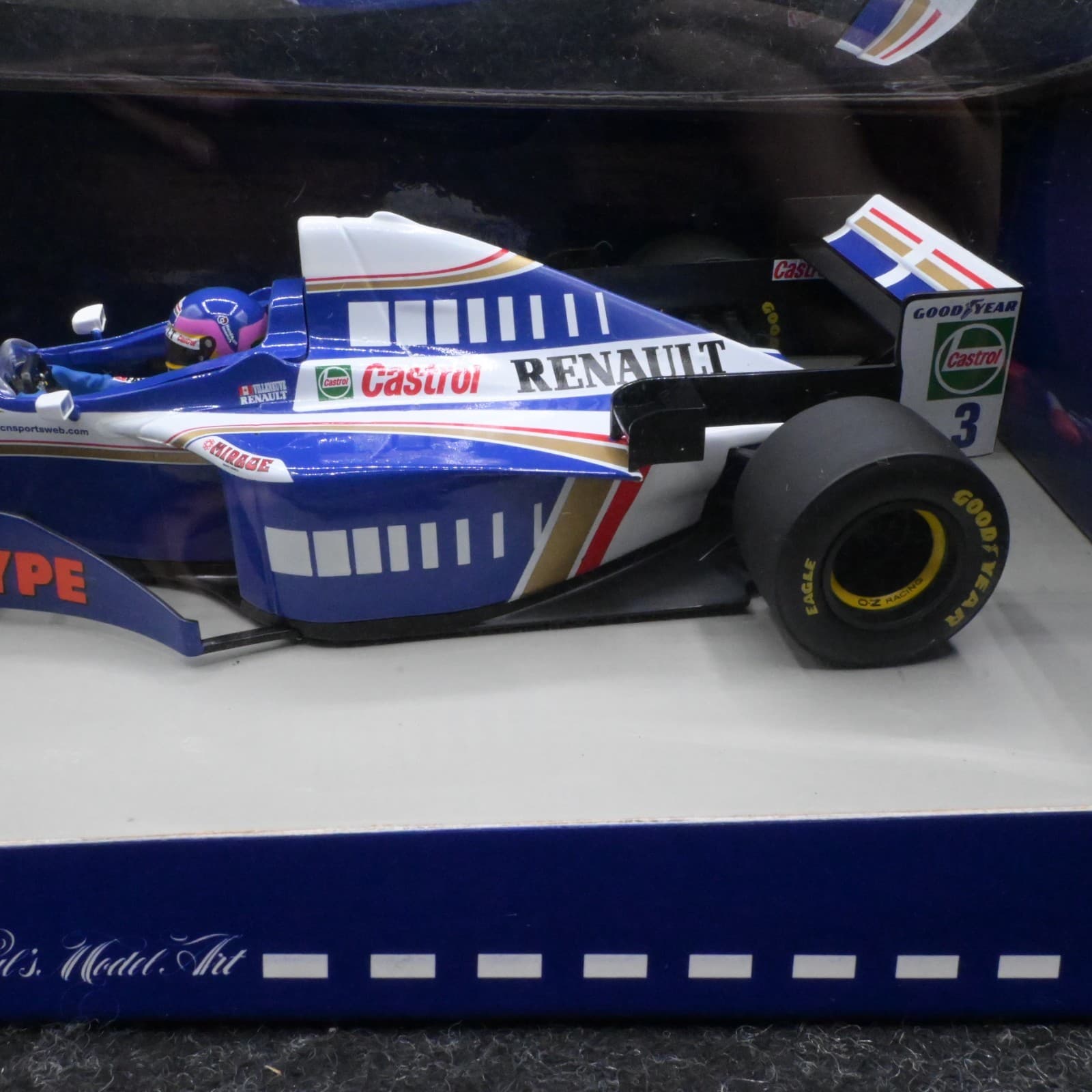 Jaques Villeneuve Diecast 1:18 Williams F1 Fw19 - Thumbnail 3