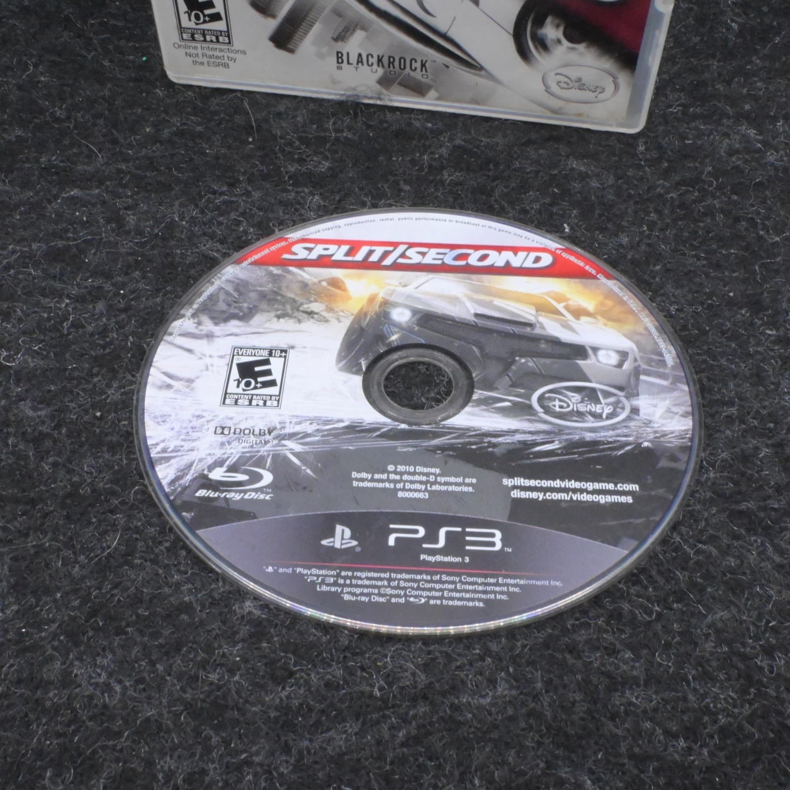 Split/Second (Sony PlayStation 3, 2010) NO MANUAL - Thumbnail 2