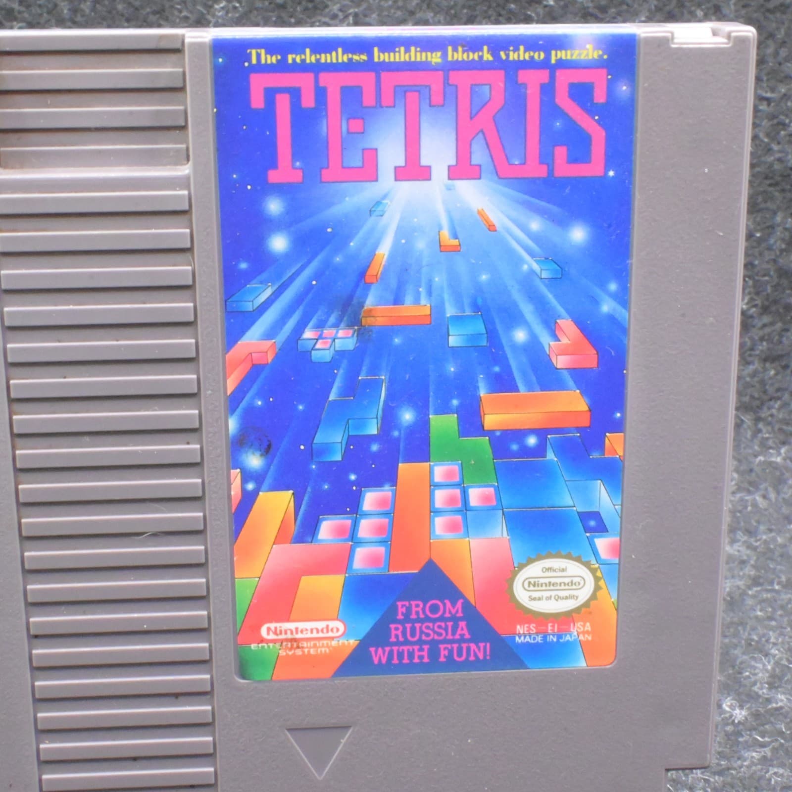 Nintendo NES Tetris Cartridge Only Cleaned Tested - Thumbnail 2