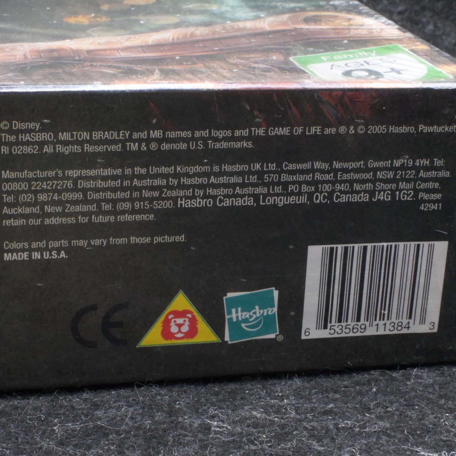 Game of Life Pirates of the Caribbean Dead Man's Chest Edition Disney New Sealed - Thumbnail 4