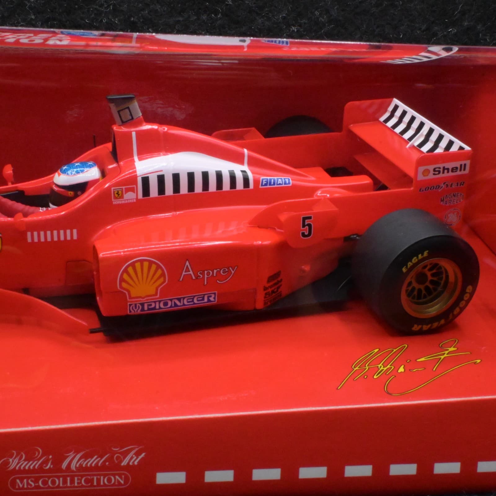 Paul’s Model Art Ferrari F310B 1/18 Michael Schumacher Collection 1997 - Thumbnail 3