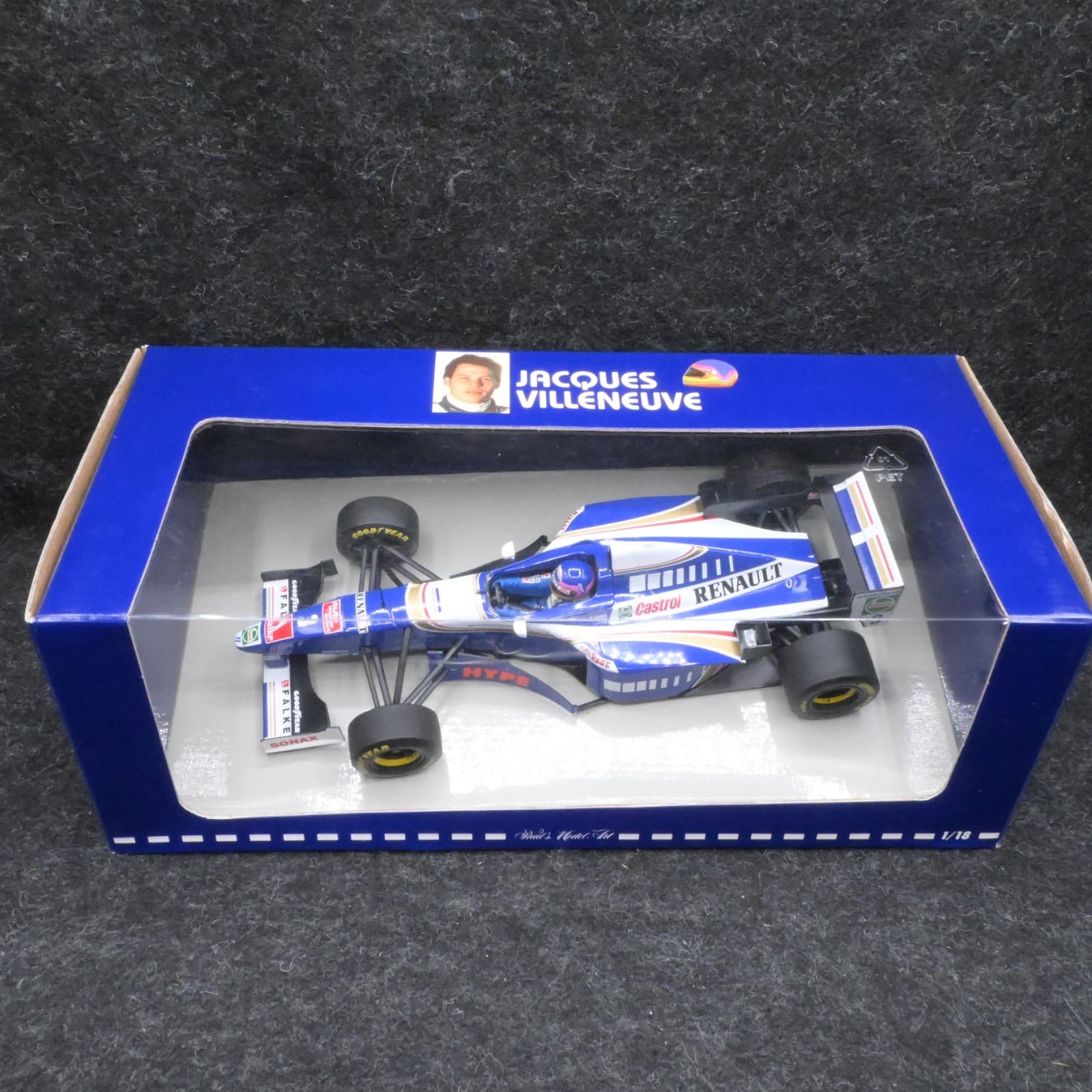 Jaques Villeneuve Diecast 1:18 Williams F1 Fw19 - Thumbnail 5