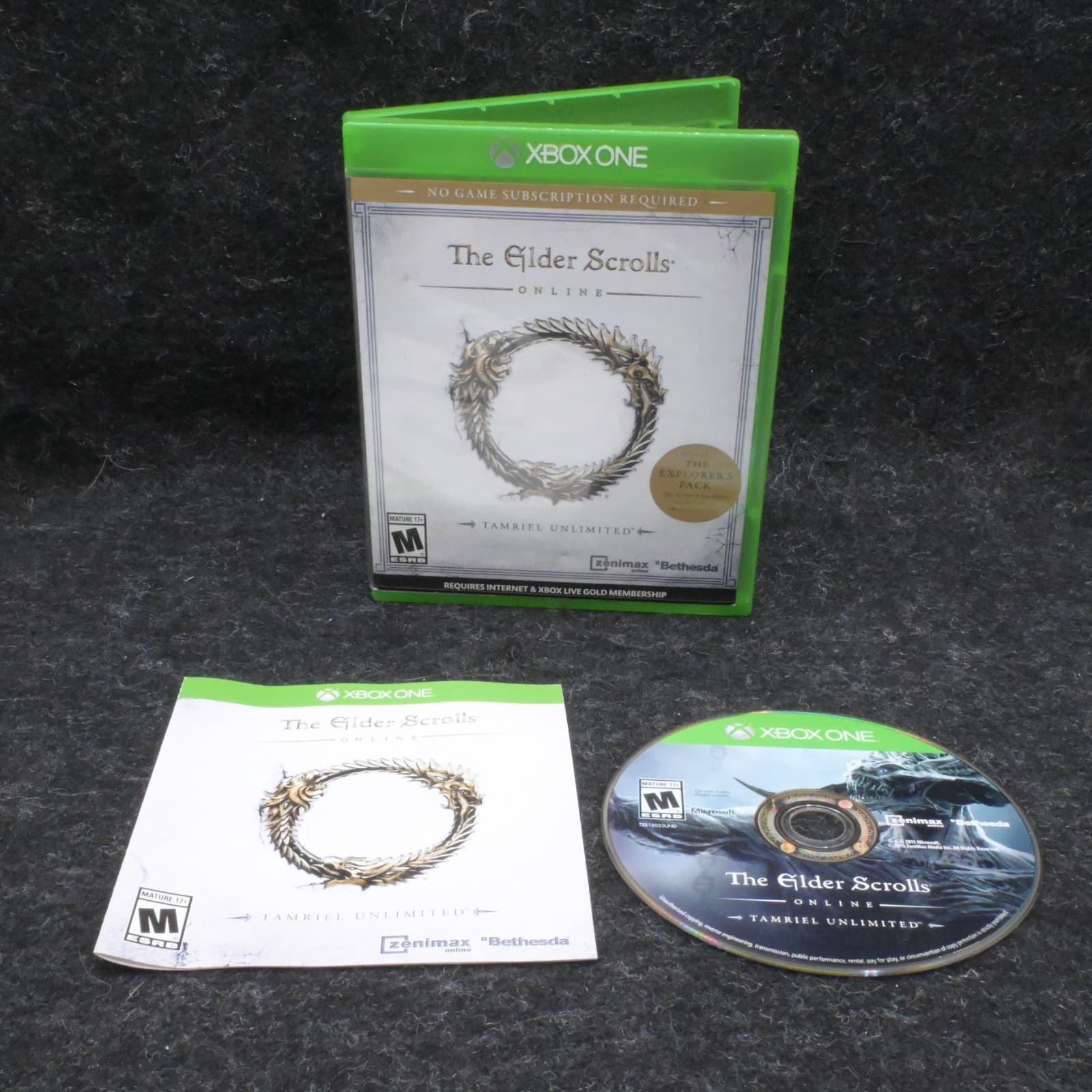 The Elder Scrolls Online: Tamriel Unlimited (Xbox One) COMPLETE CIB - Thumbnail 2