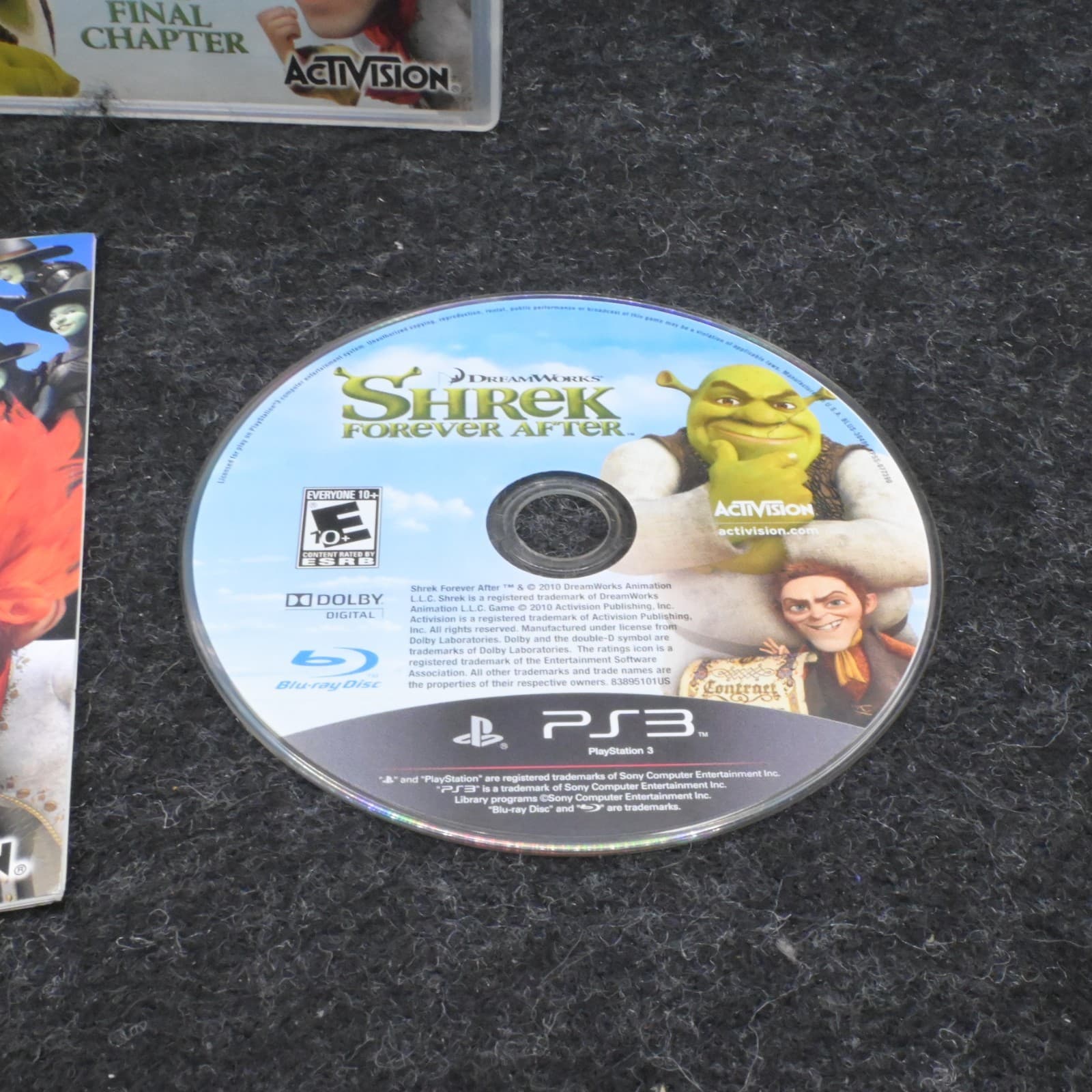 Dreamworks Shrek Forever After Sony PlayStation 3 PS3 Cib Tested and Working - Thumbnail 3