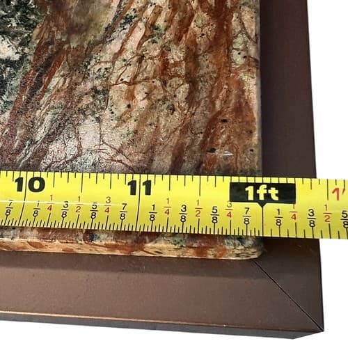 Quail Pair Oil Painting On Marble/Onyx Stone Art Signed by Susan Von Borstel - Thumbnail 8