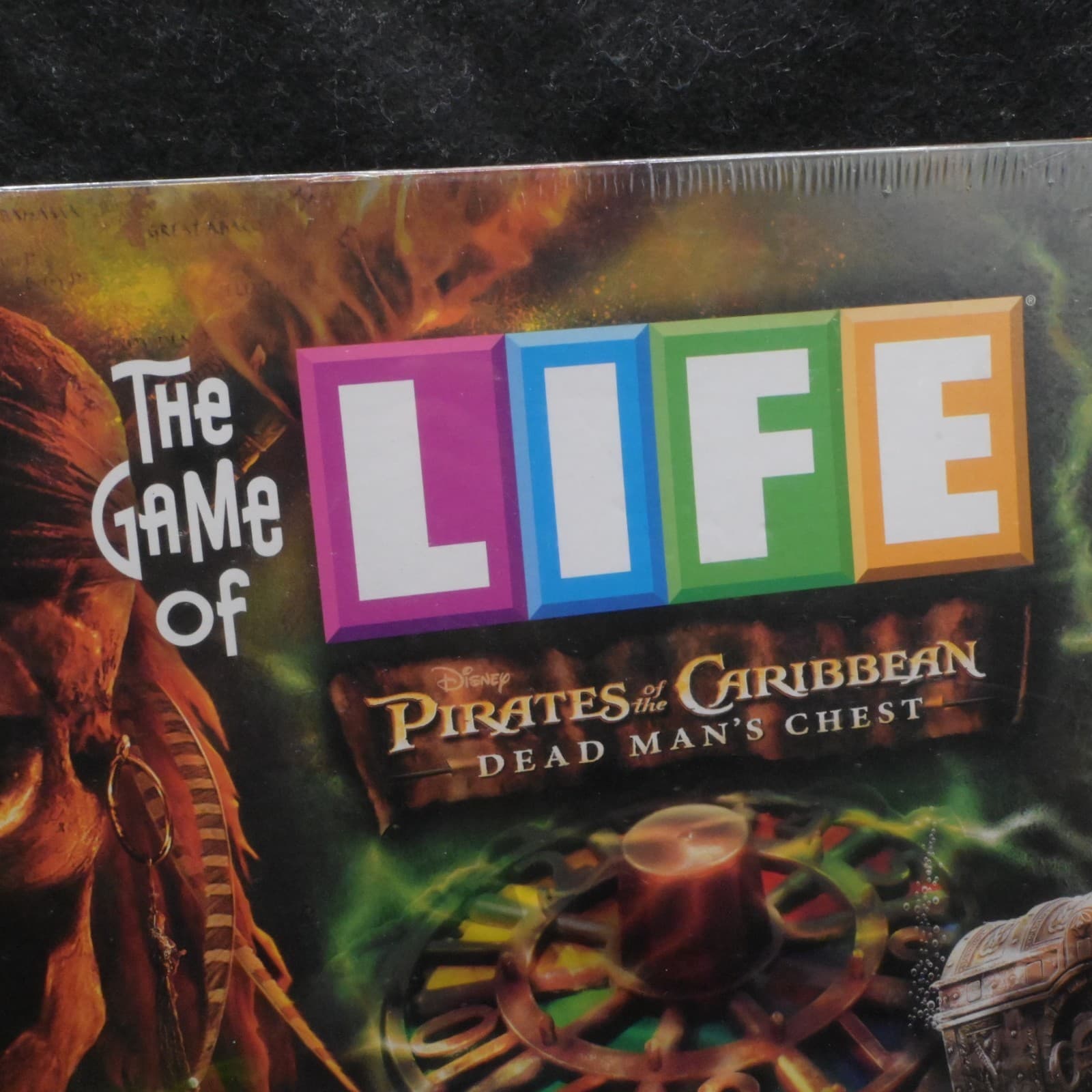 Game of Life Pirates of the Caribbean Dead Man's Chest Edition Disney New Sealed - Thumbnail 2
