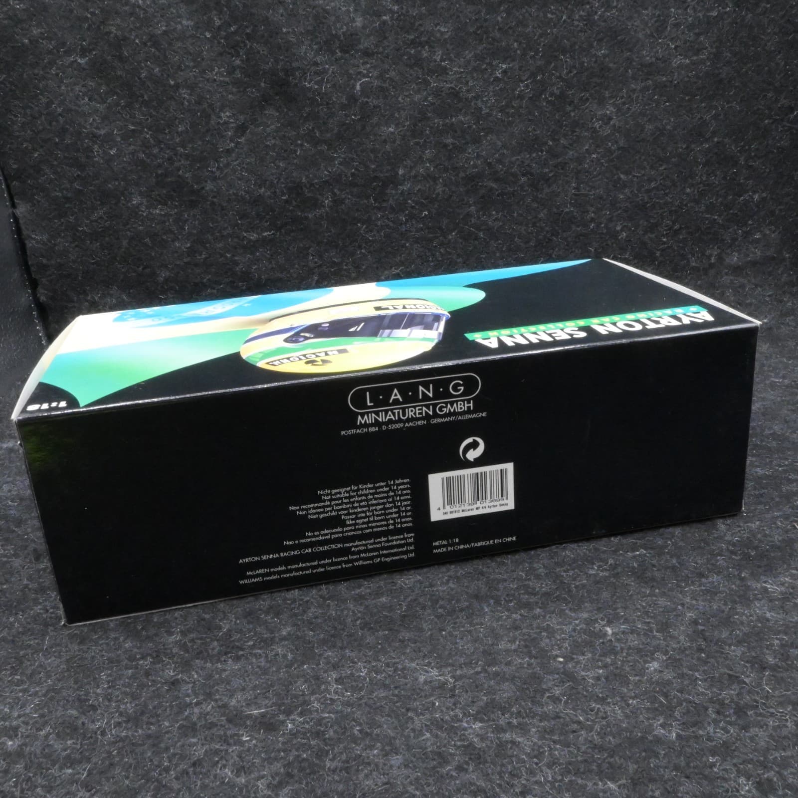 Minichamps Ayrton Senna MP4/4 #12 World Champion 1988 1/18 NIB - Thumbnail 7