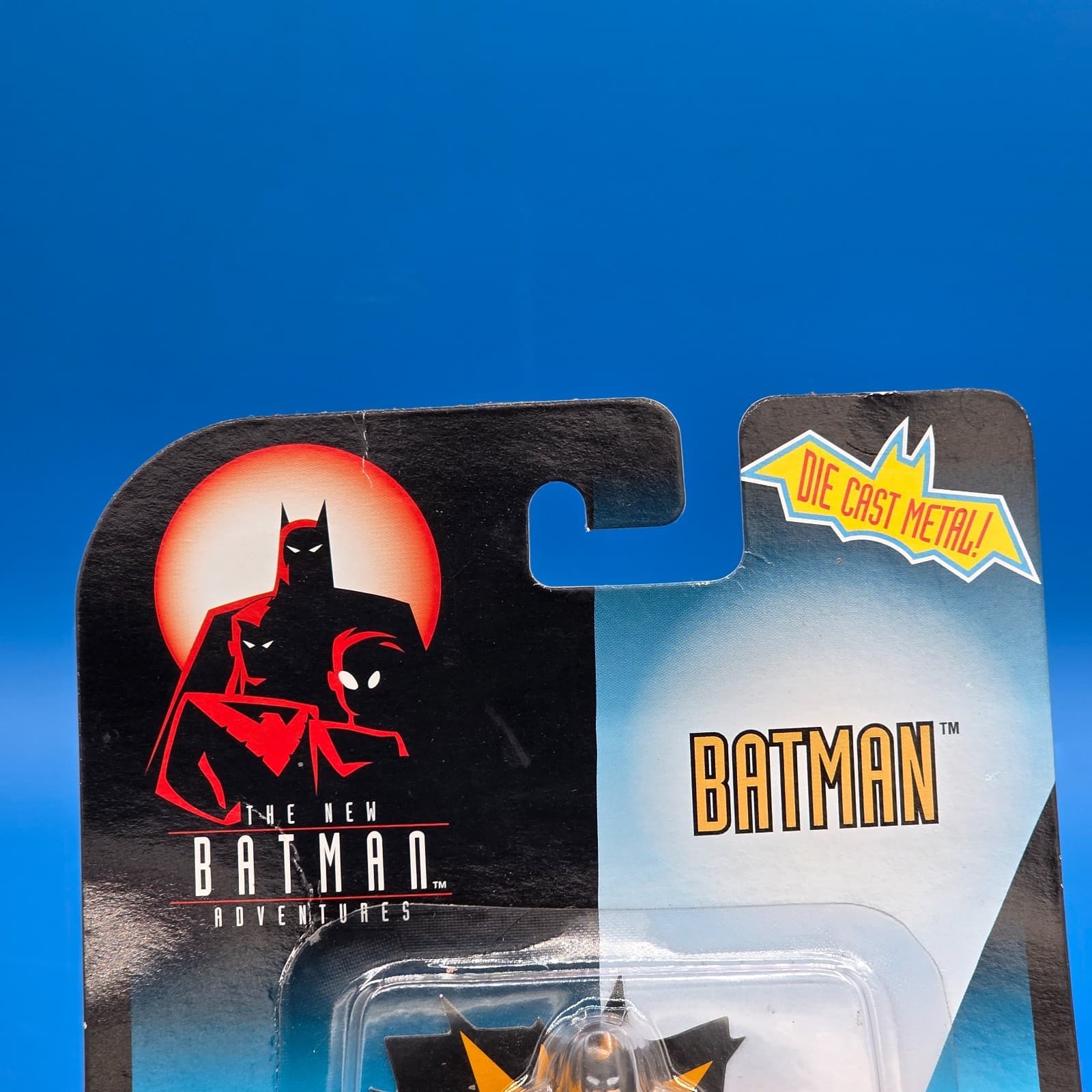 Kenner The New Batman Adventures Die Cast Batman Figure MOC Vintage 1997 - Thumbnail 4