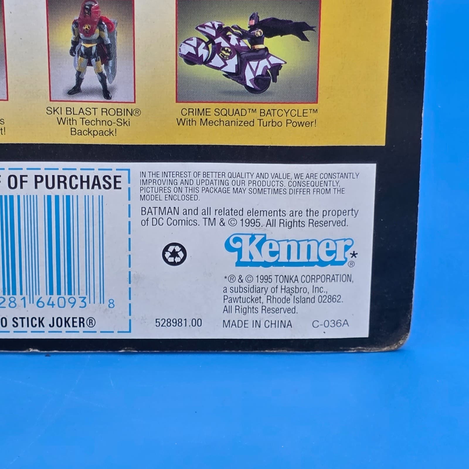 The Adventures Of Batman & Robin Animated Pogo Stick Joker Figure 1995 Kenner - Thumbnail 6