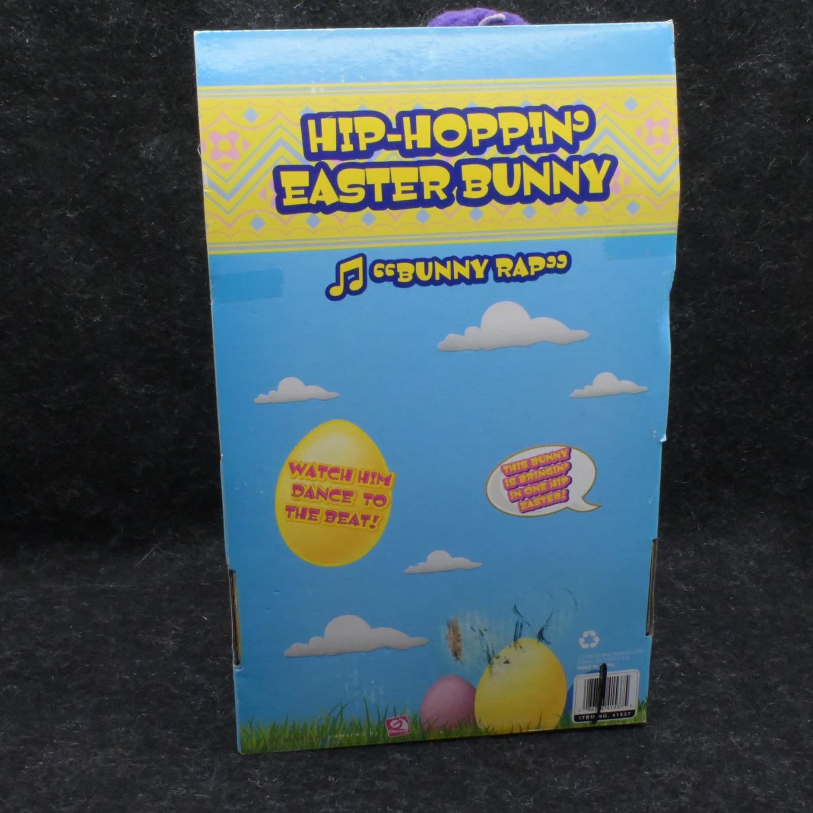 Vtg 2003 Gemmy Hip Hop Easter Bunny Rabbit Dances Parody of Jump - Thumbnail 8